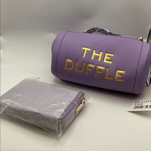 The Duffle Crossbody w/ Wallet & Strap